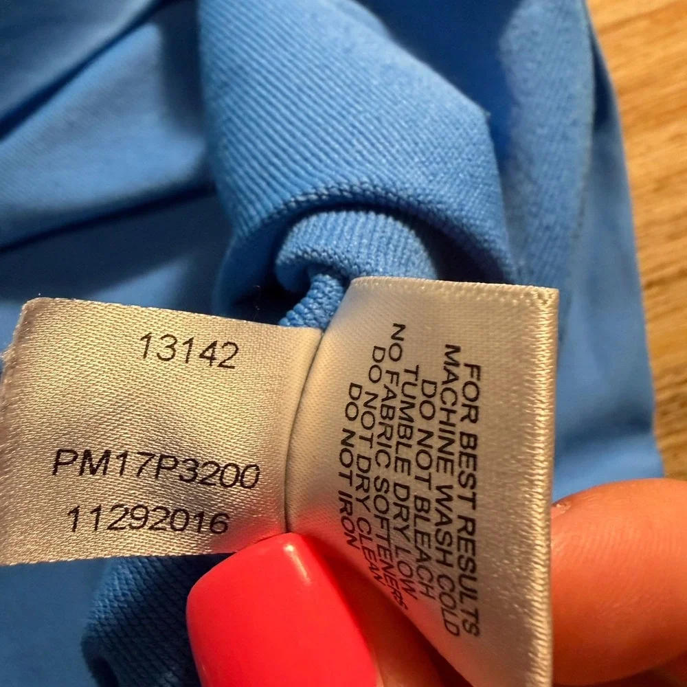 Masters by Peter Millar Long Sleeve Quarter Zip Size XXL Light Blue